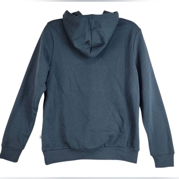 $50 Puma Womens Essential Logo-Front Fleece Hoodie - Picture 4 of 9